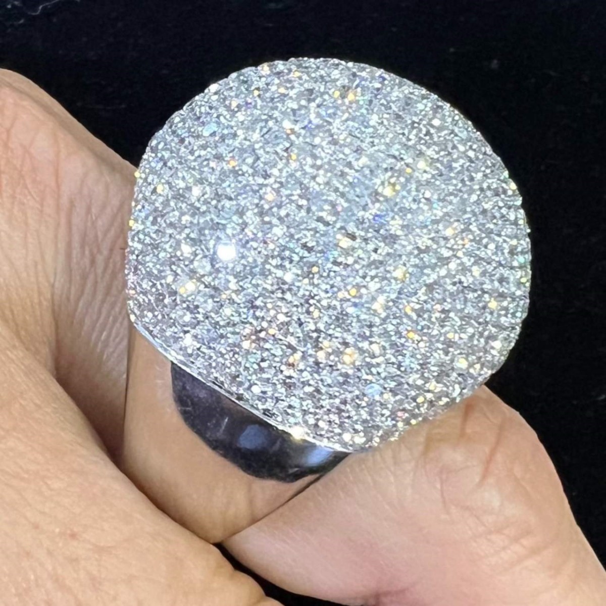 Diamond and 18K Ring