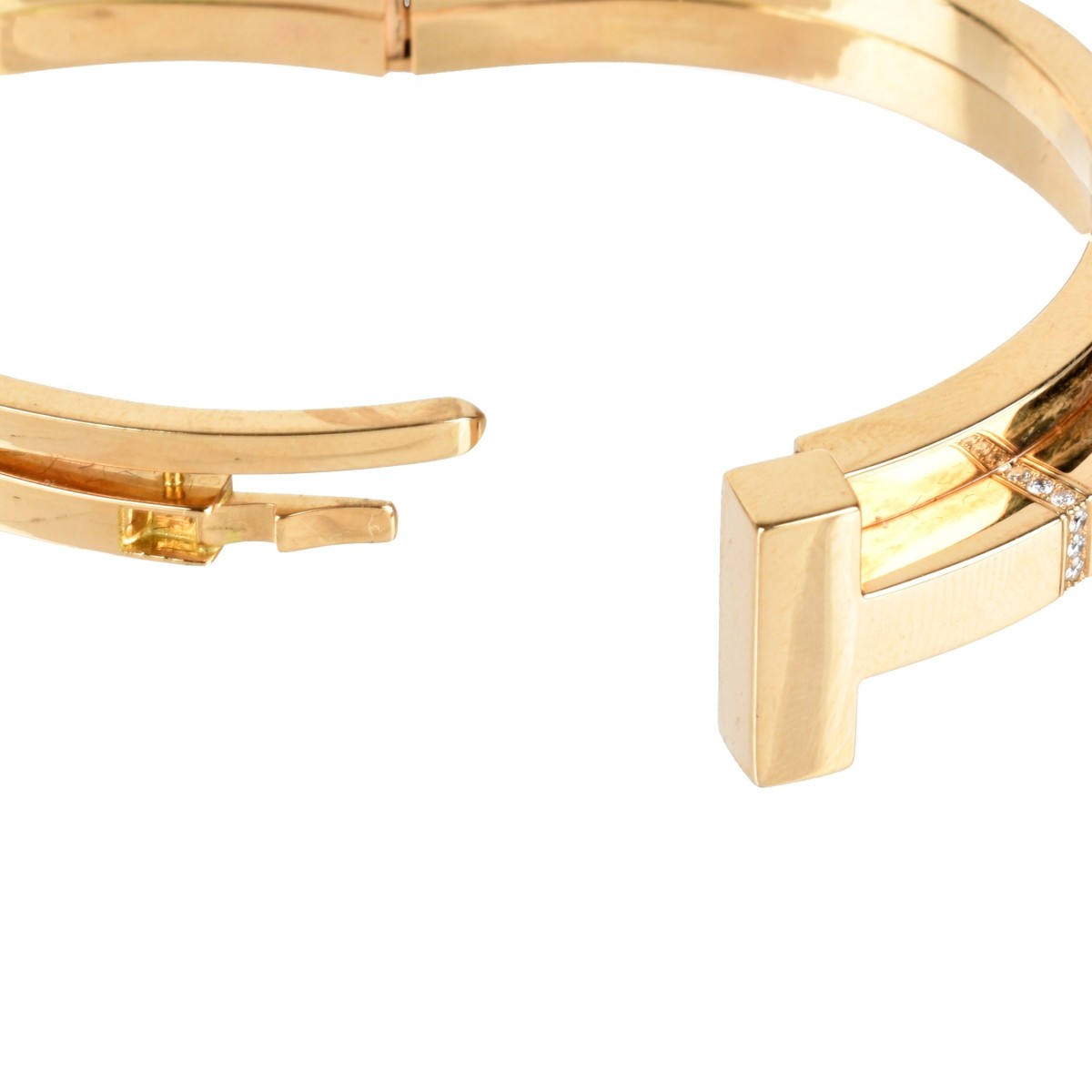 Tiffany & Co 18K "T" Bracelet