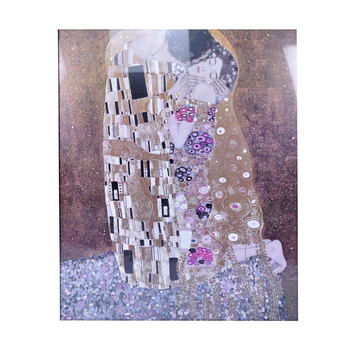 After: Gustav Klimt (1862 - 1918) "The Kiss" Print