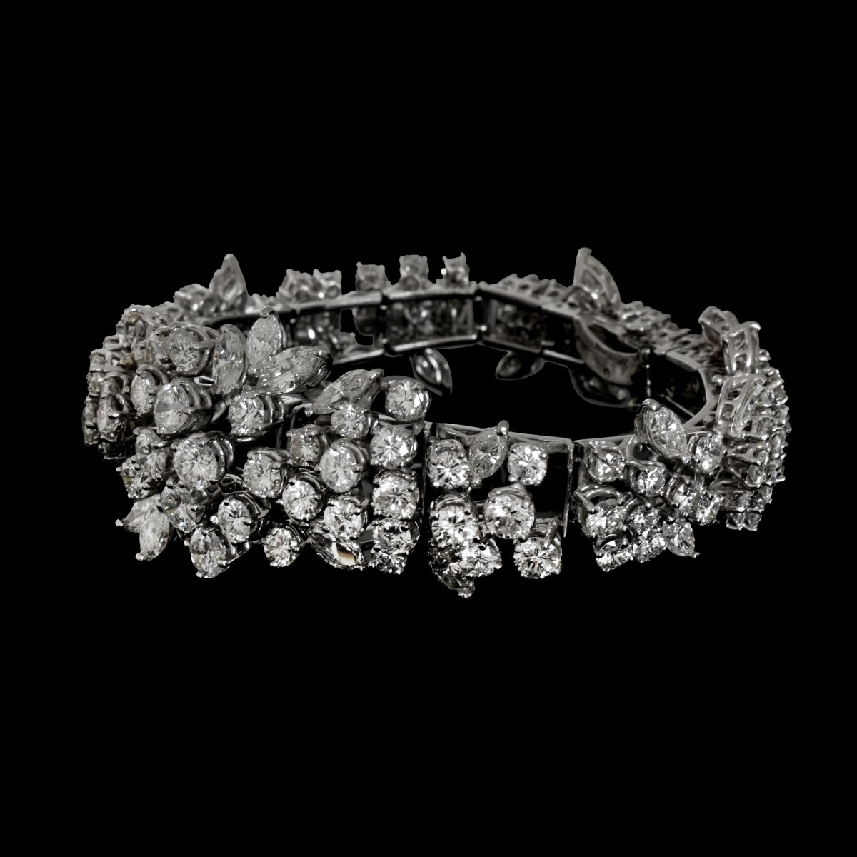 Diamond and Platinum Bracelet