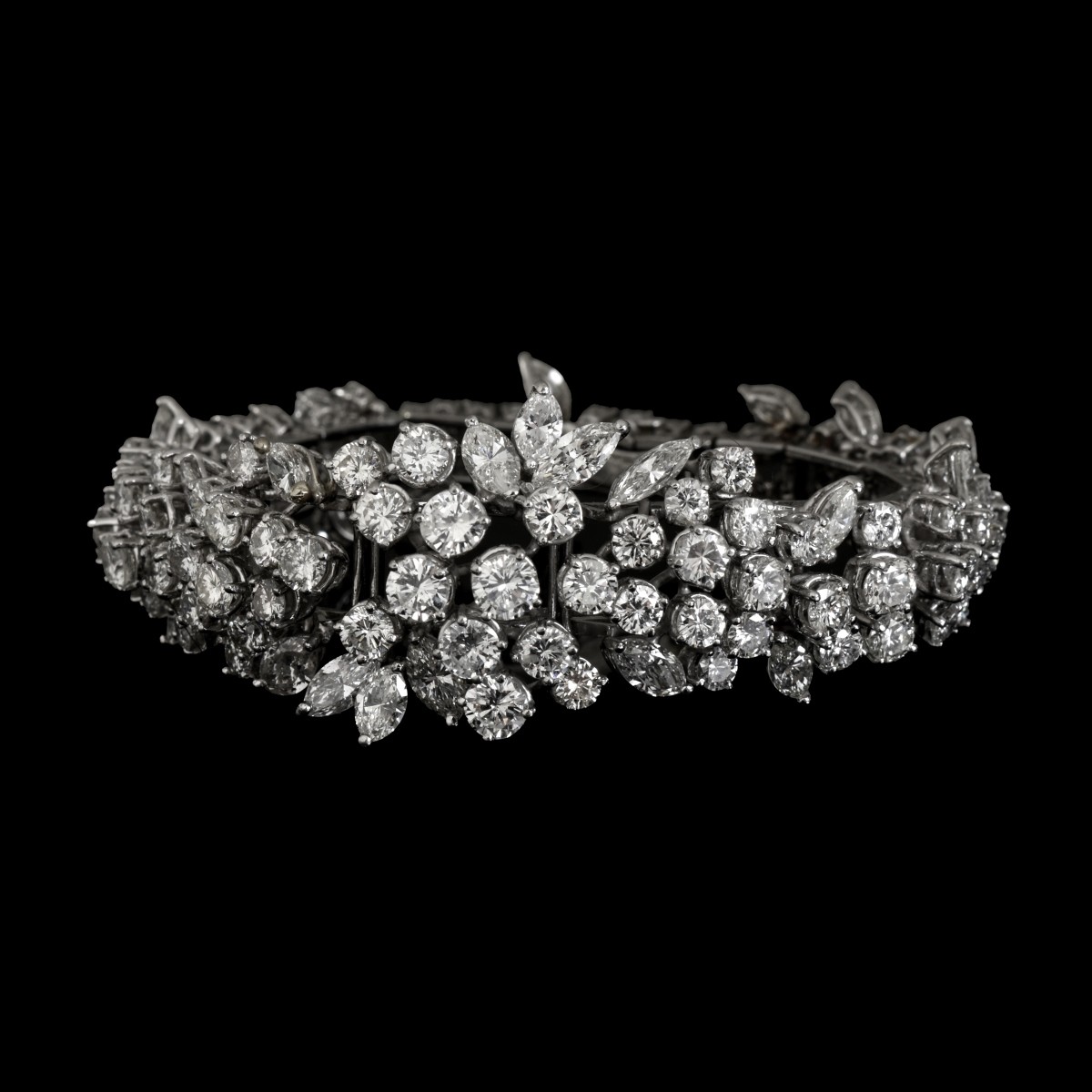 Diamond and Platinum Bracelet