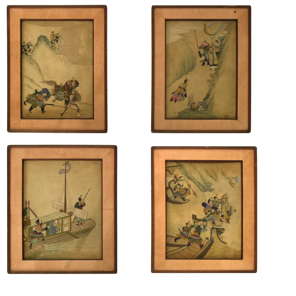 Chinese "Three Kingdoms Story" Paintings