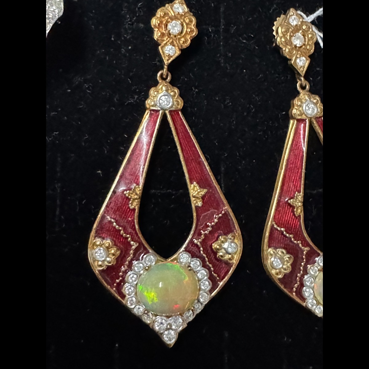 Harry Stambolian 18K Earrings