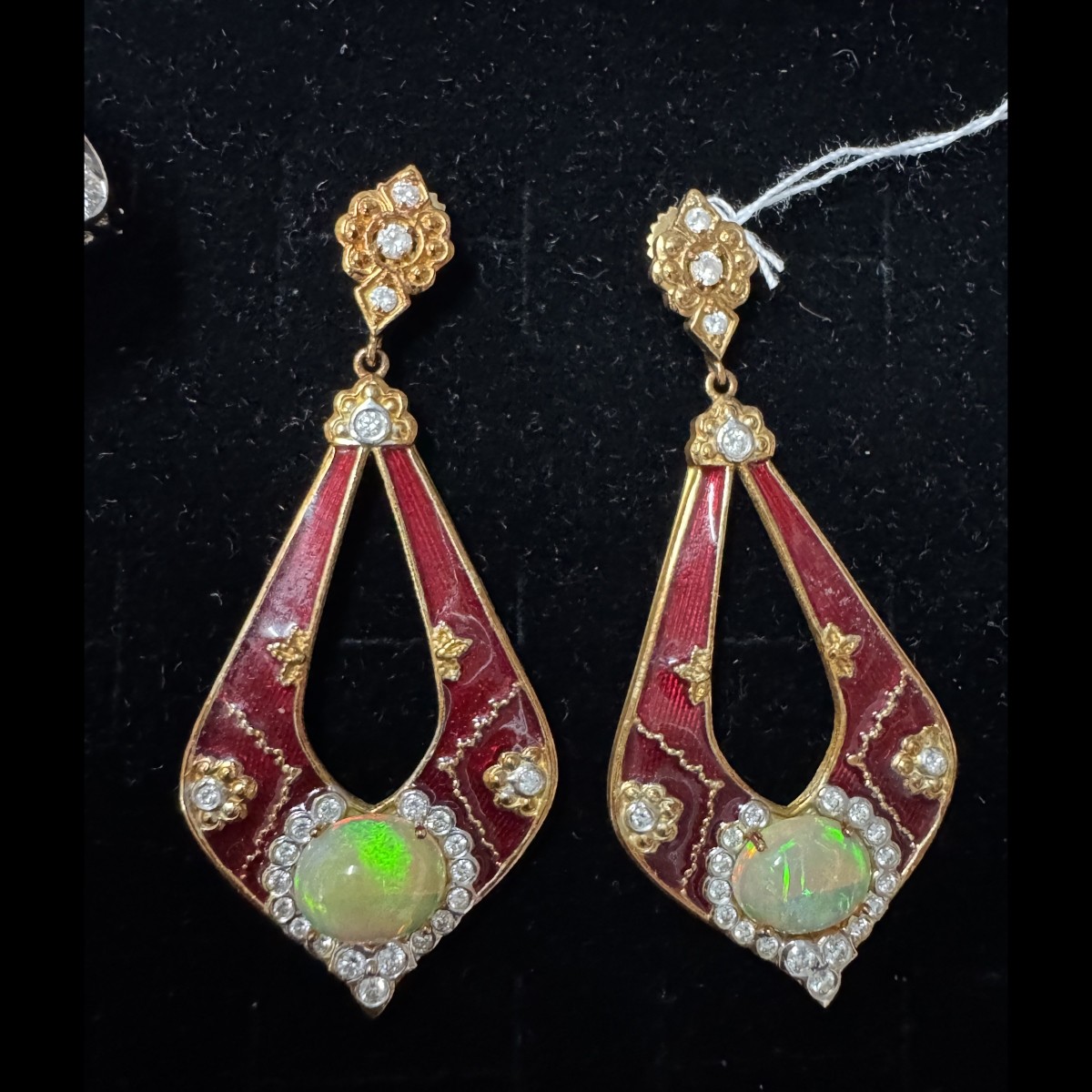 Harry Stambolian 18K Earrings