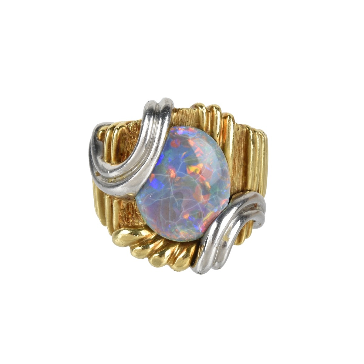 Henry Dunay Black Opal Ring