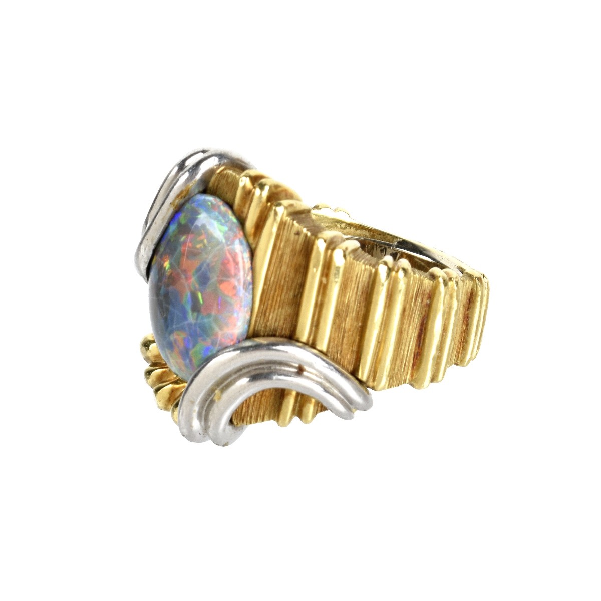 Henry Dunay Black Opal Ring