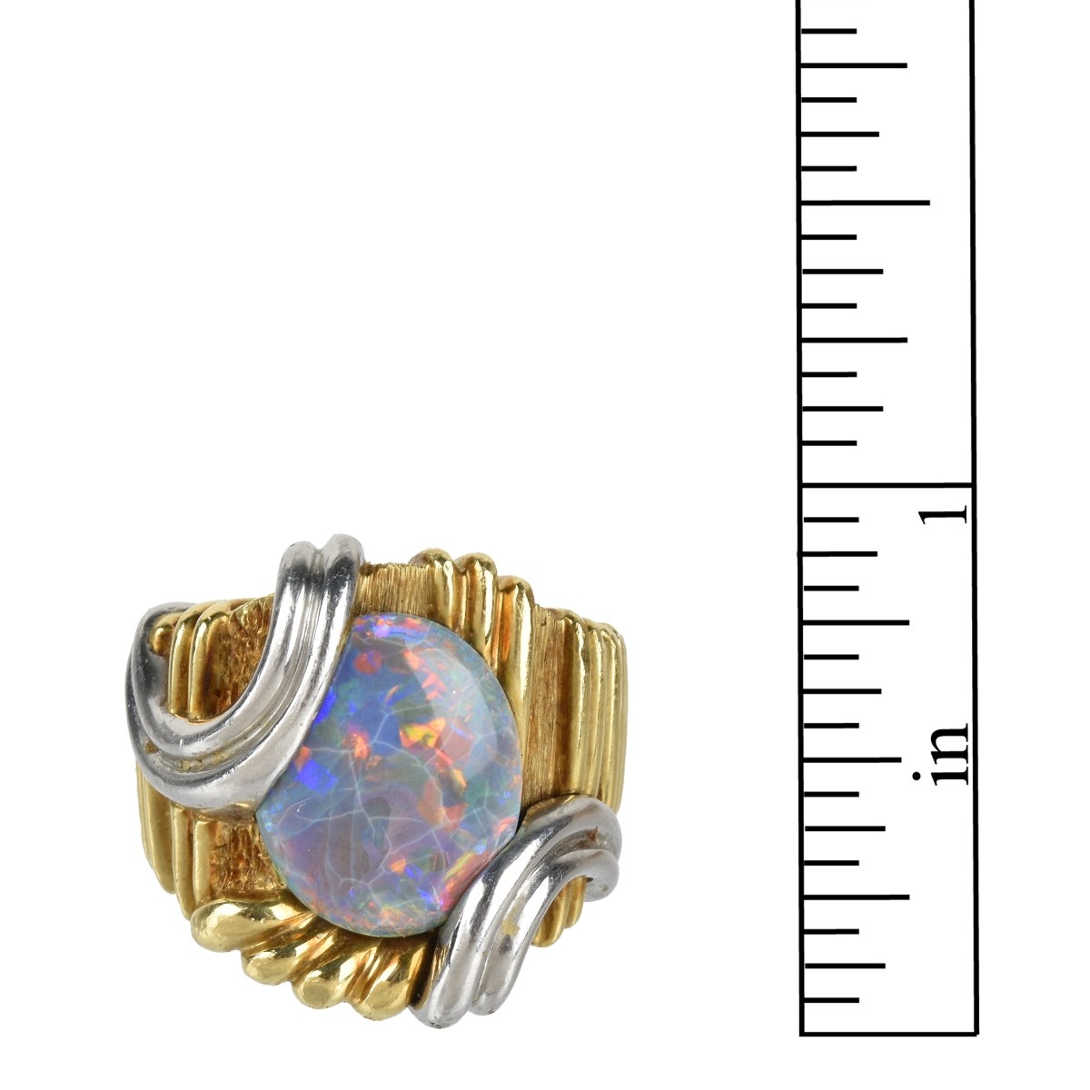 Henry Dunay Black Opal Ring