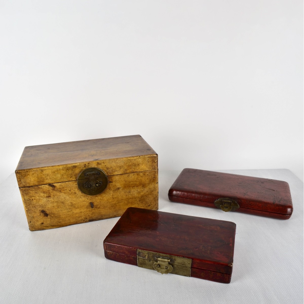 Antique Chinese Wood Boxes