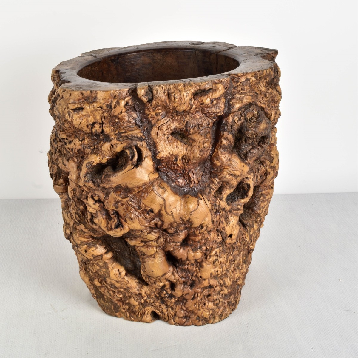 Antique Chinese Gnarled Root Brush Pot