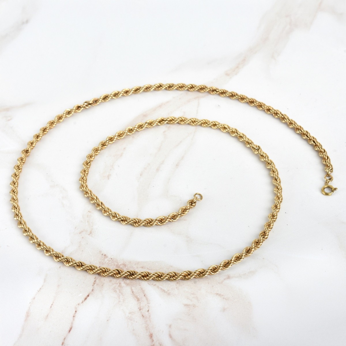 14K Rope Chain