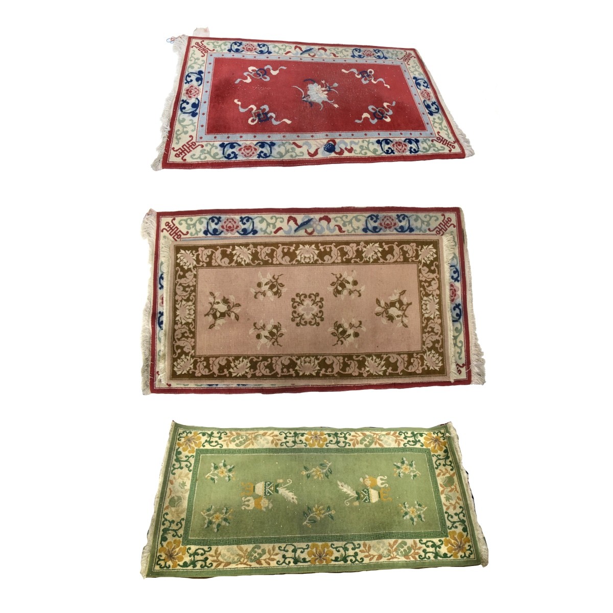 Chinese Art Deco Style Wool Rugs