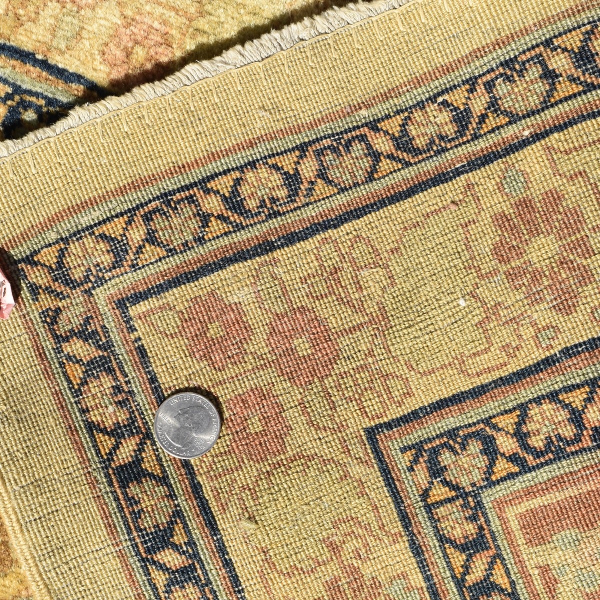 Semi-Antique Persian Tabriz Wool Rug