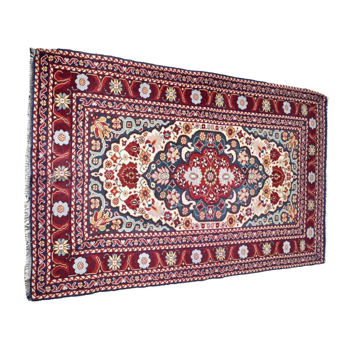 Semi-Antique Turkish Wool Rug