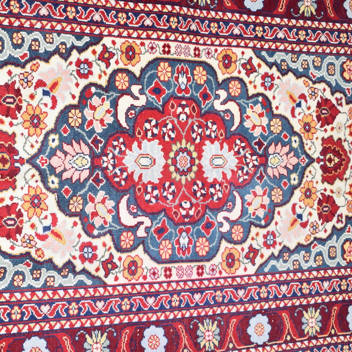 Semi-Antique Turkish Wool Rug