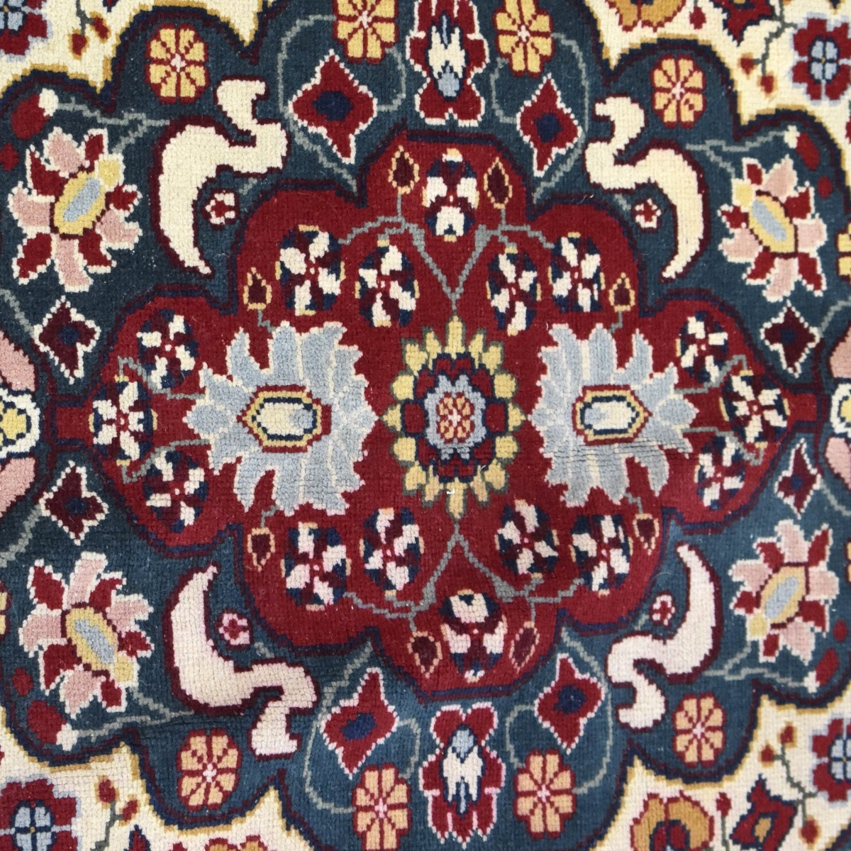 Semi-Antique Turkish Wool Rug