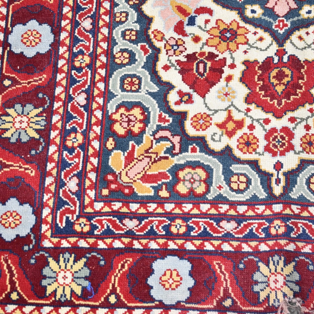 Semi-Antique Turkish Wool Rug