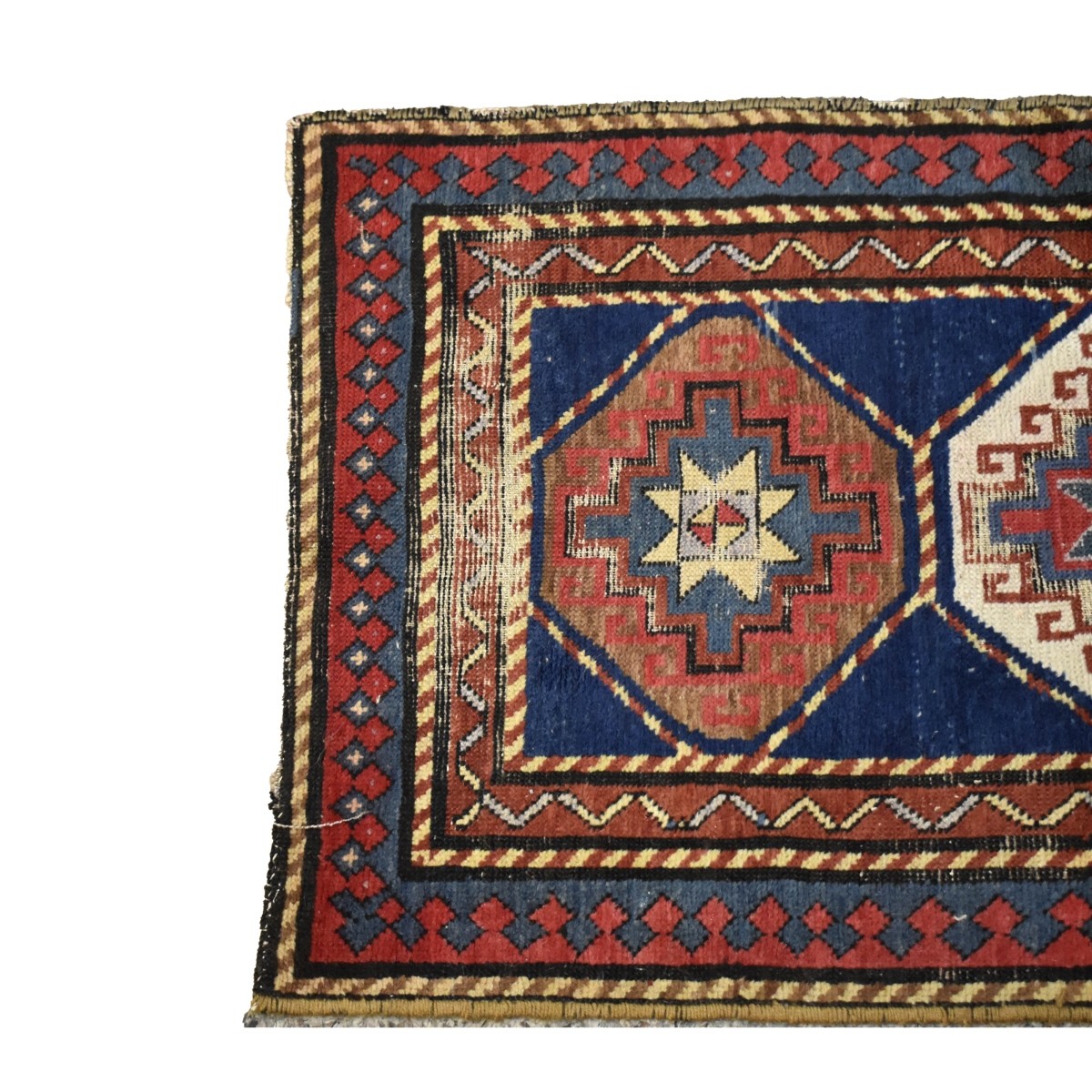 Kazak Caucasian Wool Rug