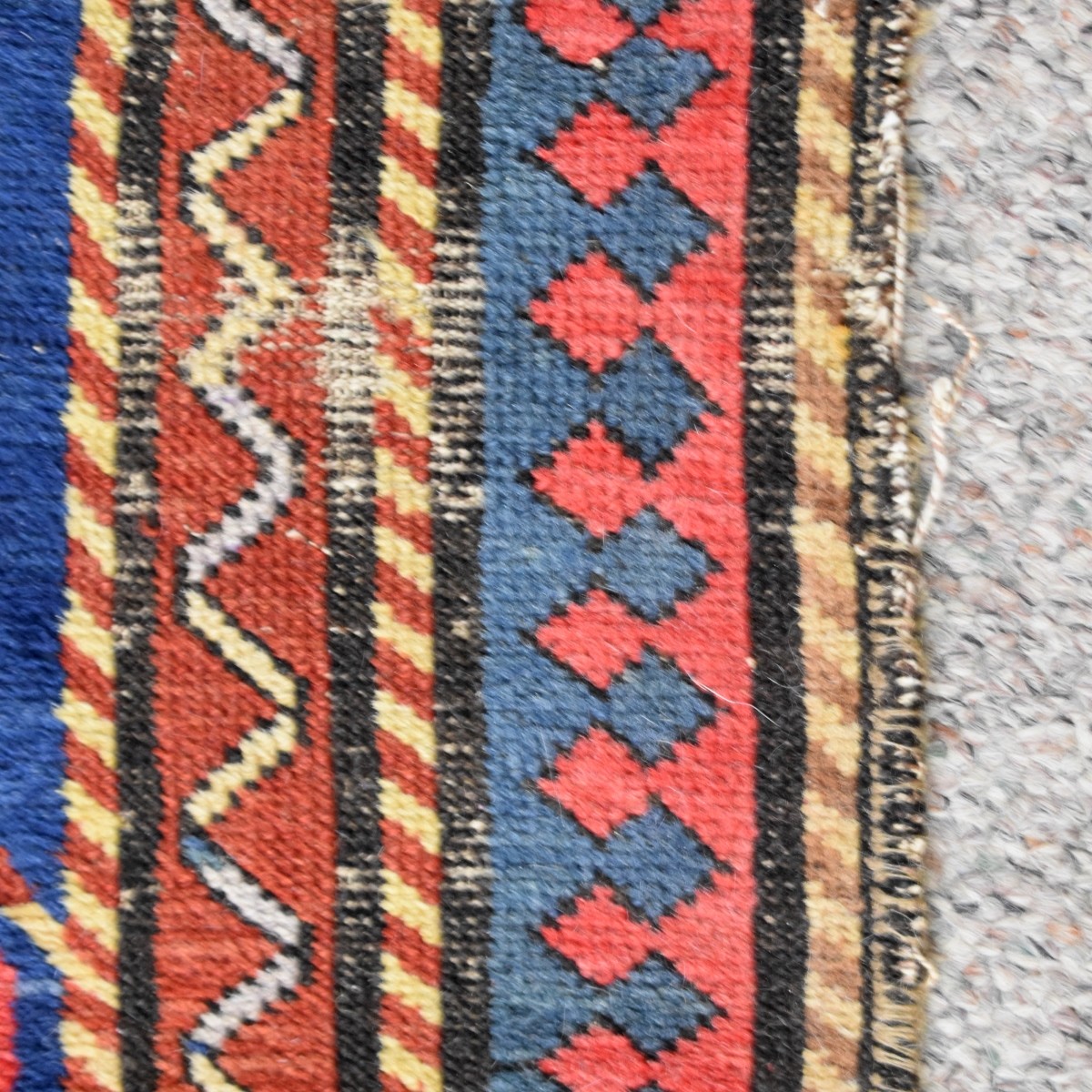 Kazak Caucasian Wool Rug