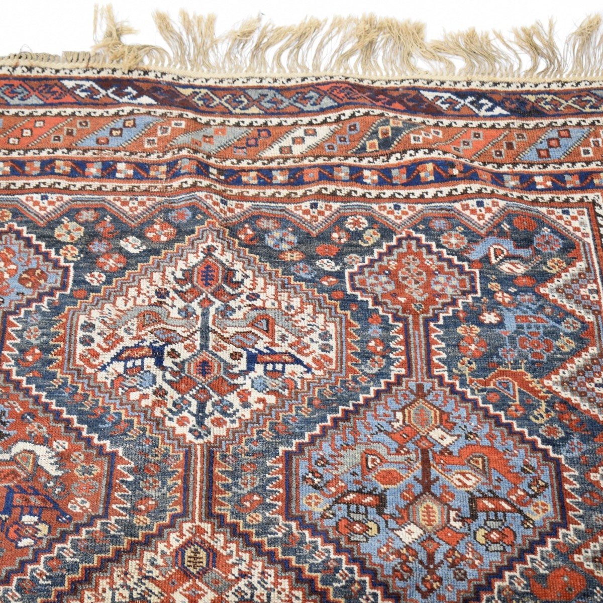 Vintage Antique Qashqui Rug