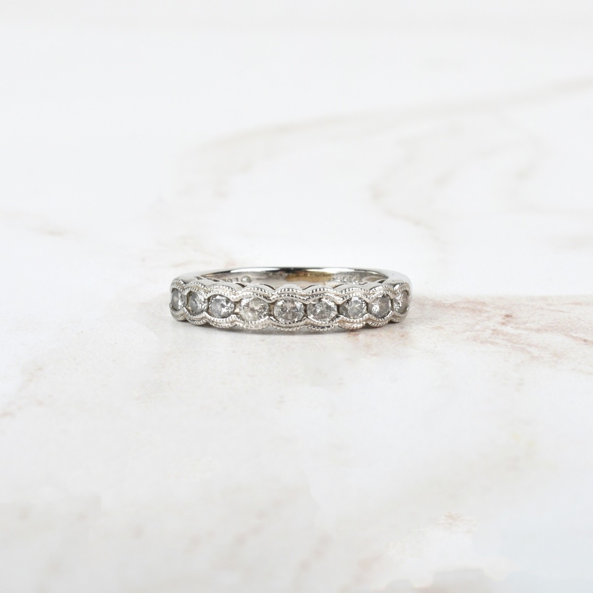 Diamond and Platinum Band