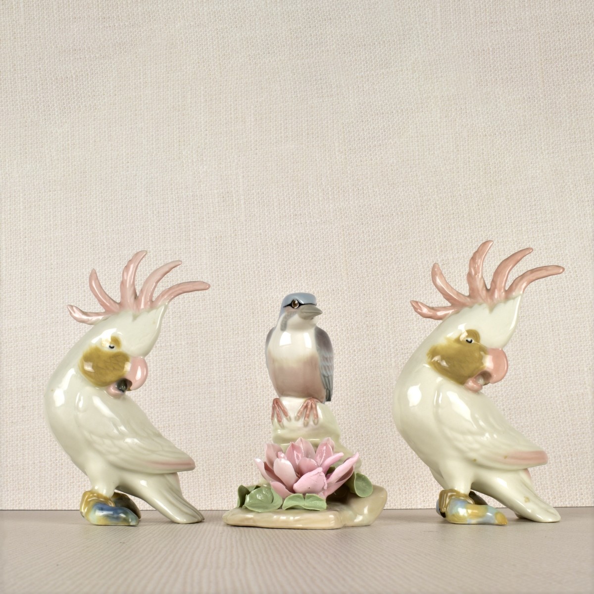 Porcelain Bird Figurines