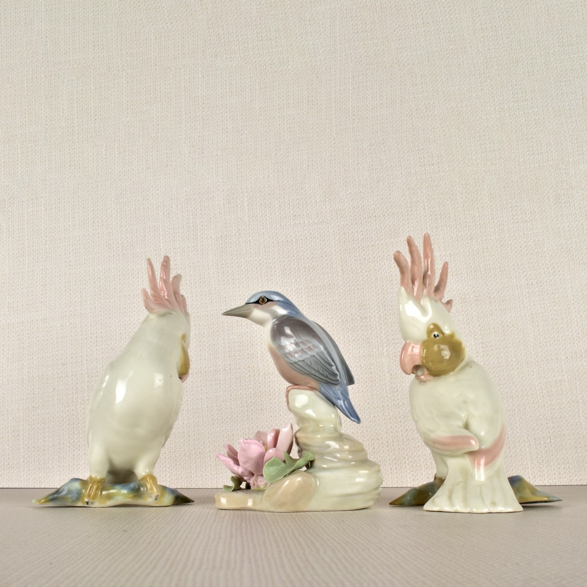 Porcelain Bird Figurines