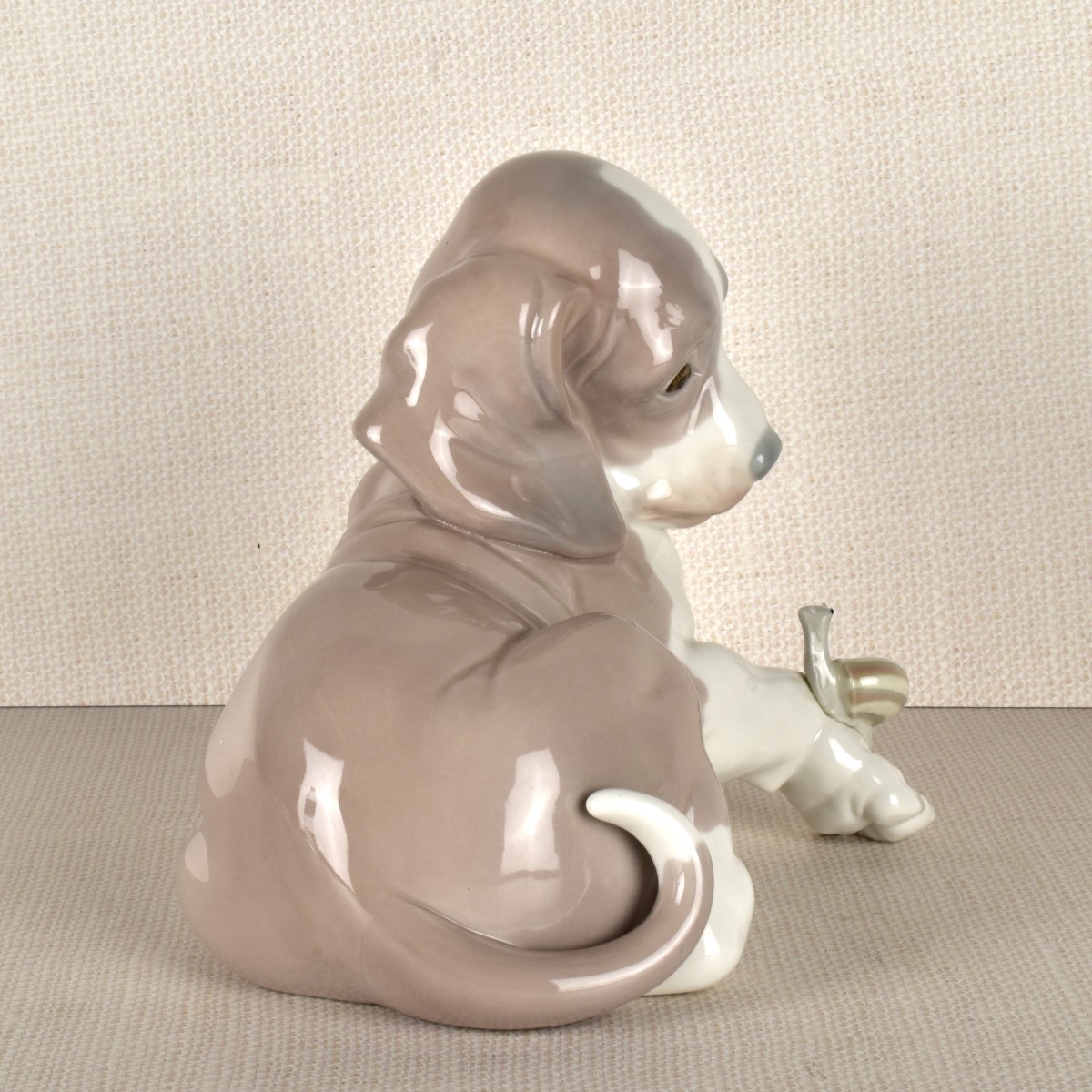 Lladro Porcelain Puppy Figurine