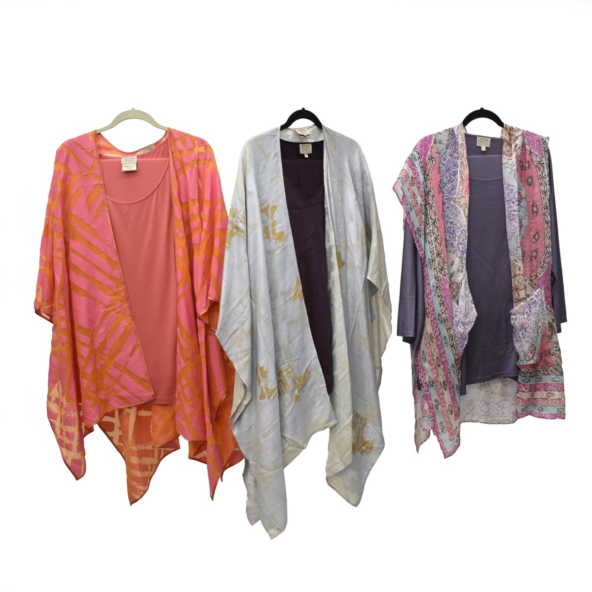 Three Zonda Nellis Three Pc Clothing Sets