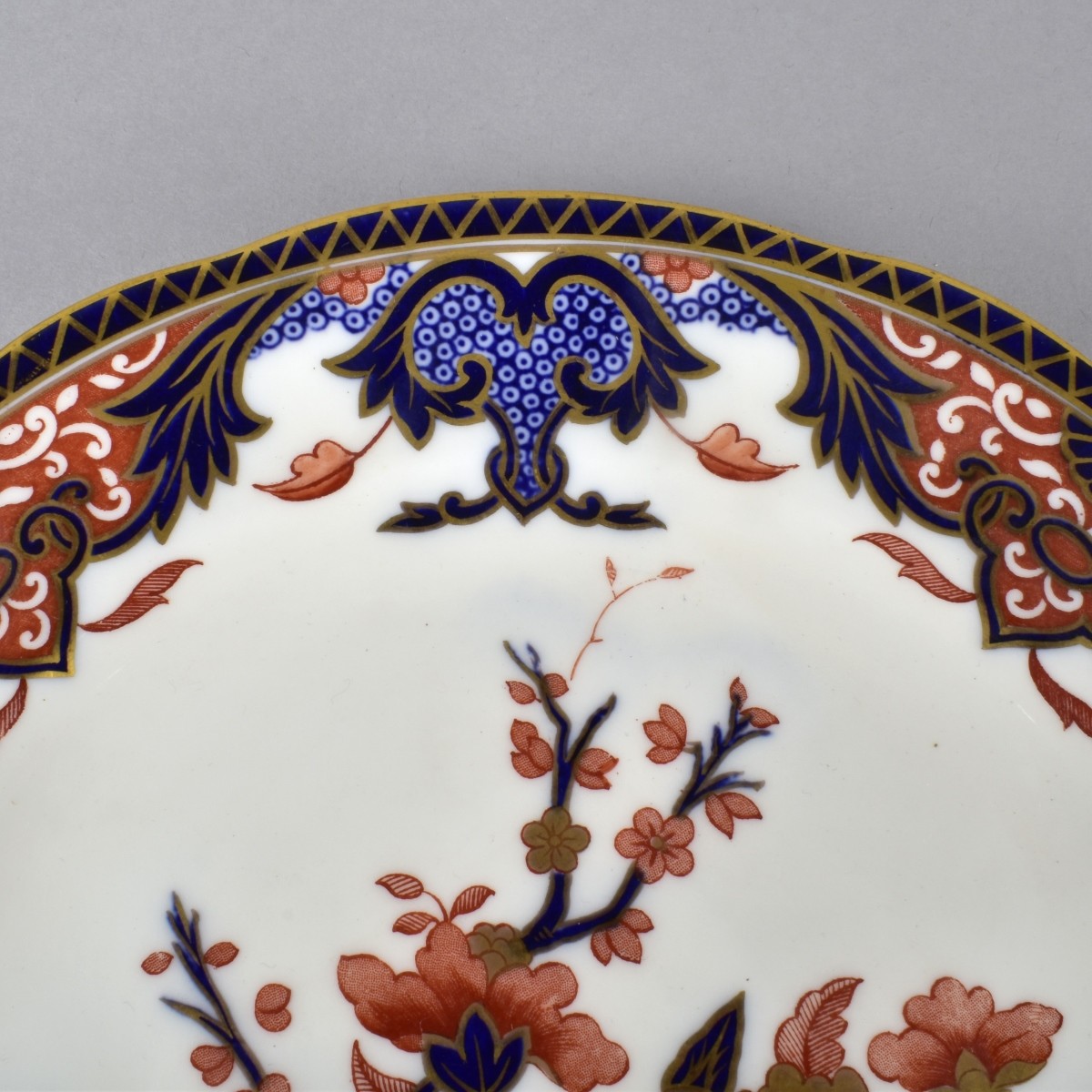 Six Aynsley Porcelain Plates