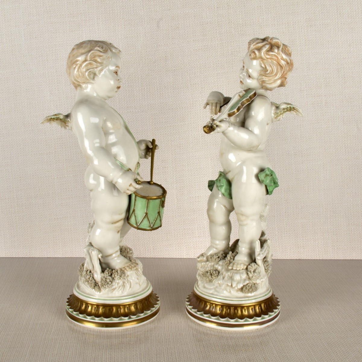 Allegorical Porcelain Figures