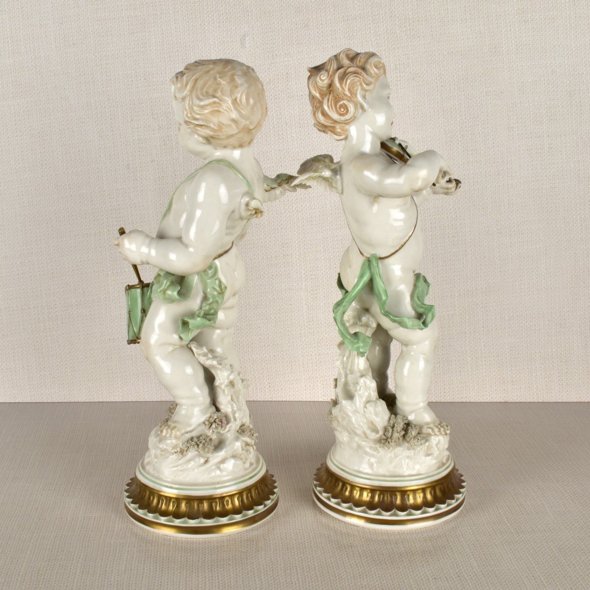 Allegorical Porcelain Figures