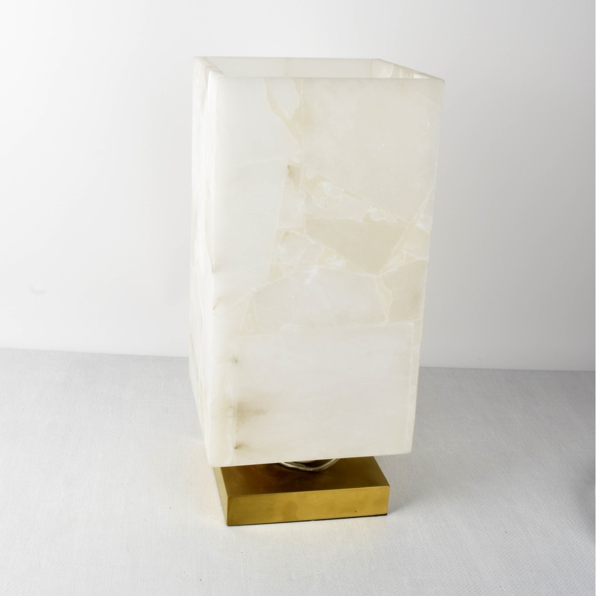 Vintage Alabaster Accent Lamp