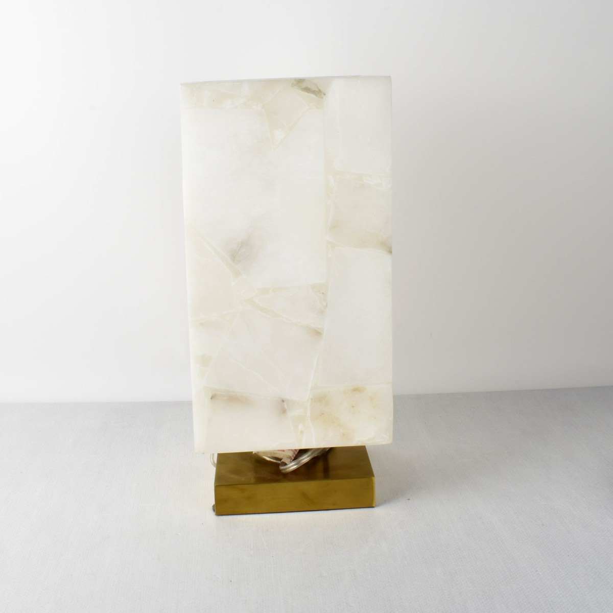 Vintage Alabaster Accent Lamp