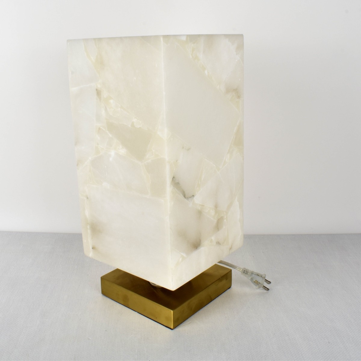 Vintage Alabaster Accent Lamp