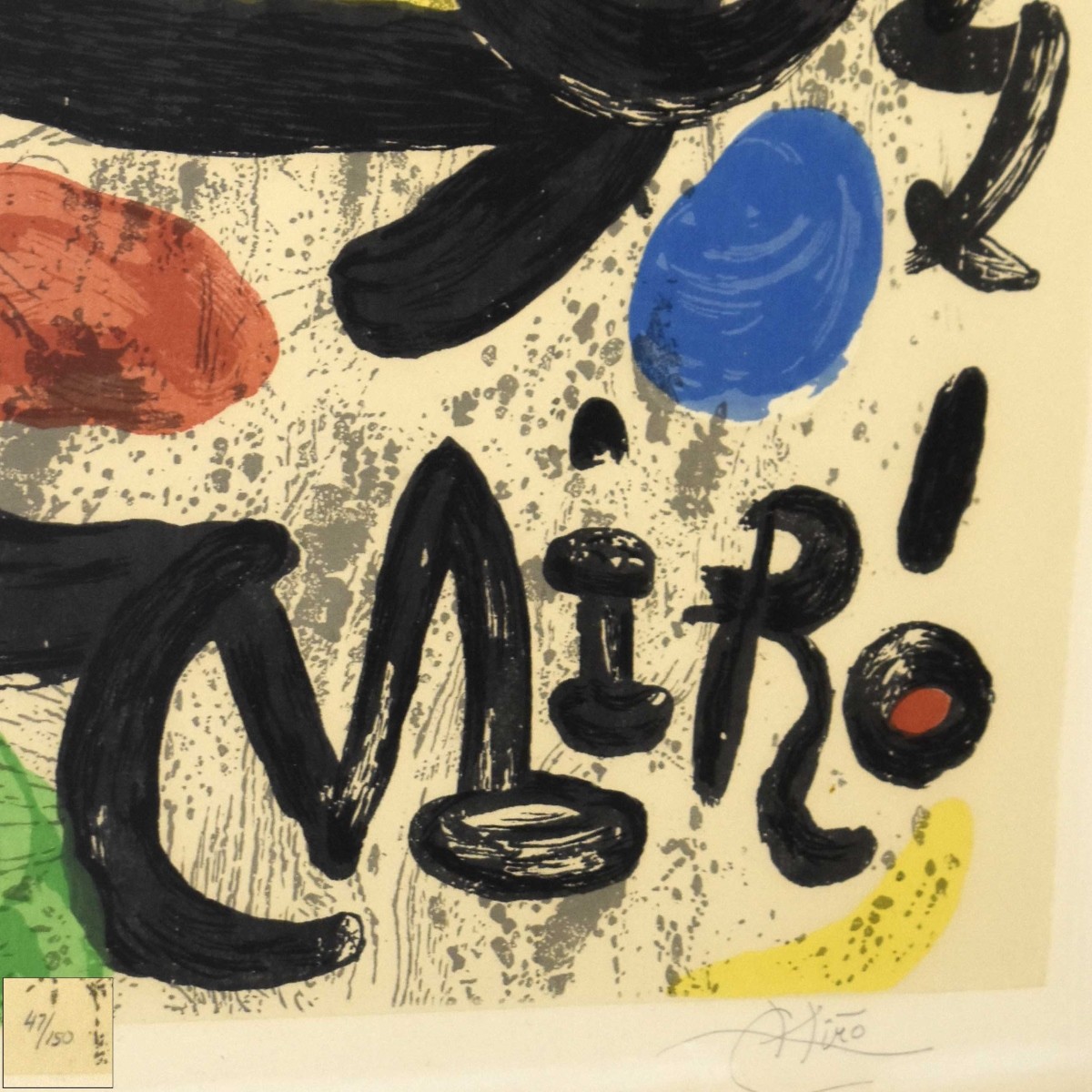 Joan Miro, Spanish (1893-1983)