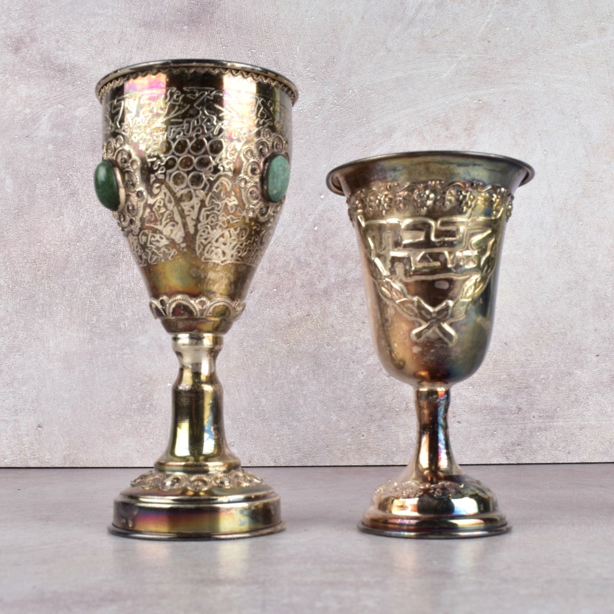 Sterling Silver Kiddush Cups