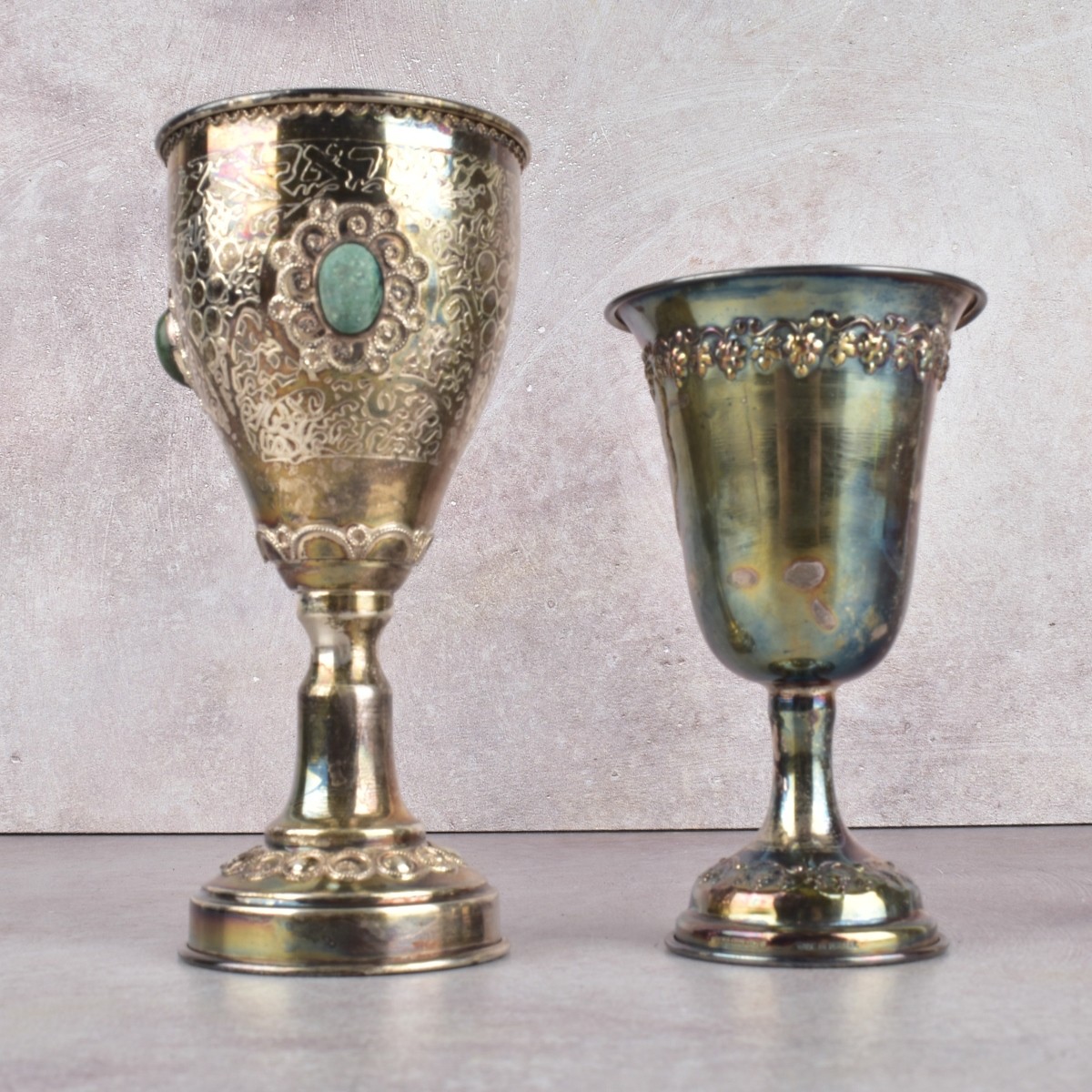 Sterling Silver Kiddush Cups