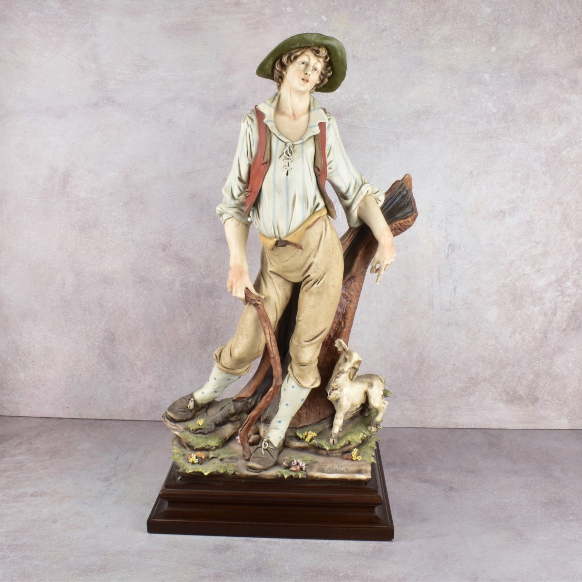 Italian Capodimonte Porcelain Figure