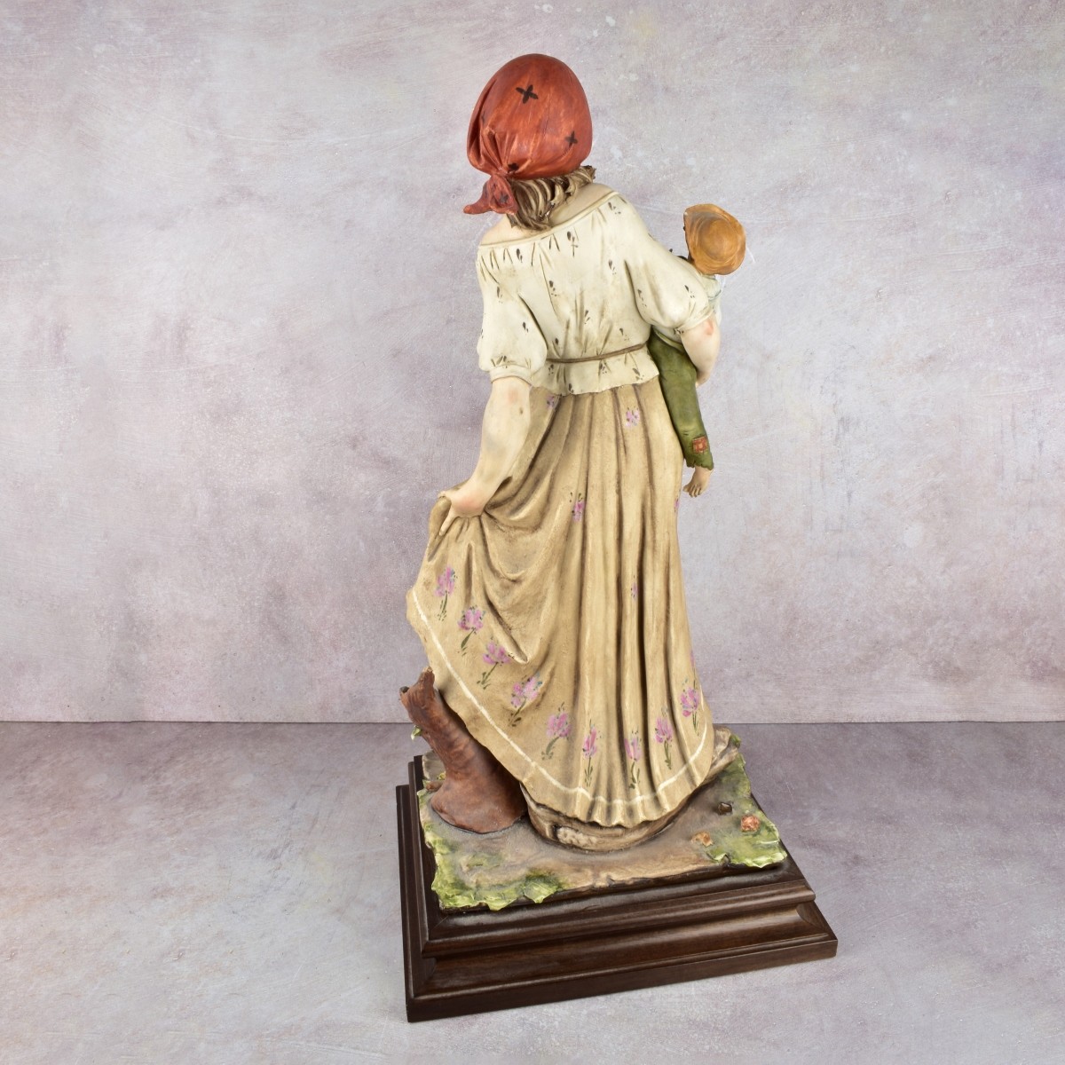 Italian Capodimonte Porcelain Figure