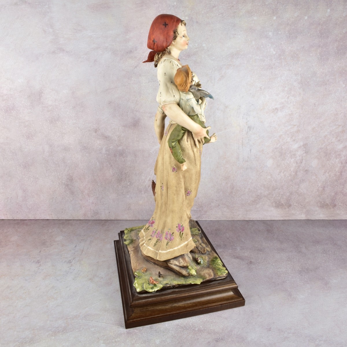 Italian Capodimonte Porcelain Figure