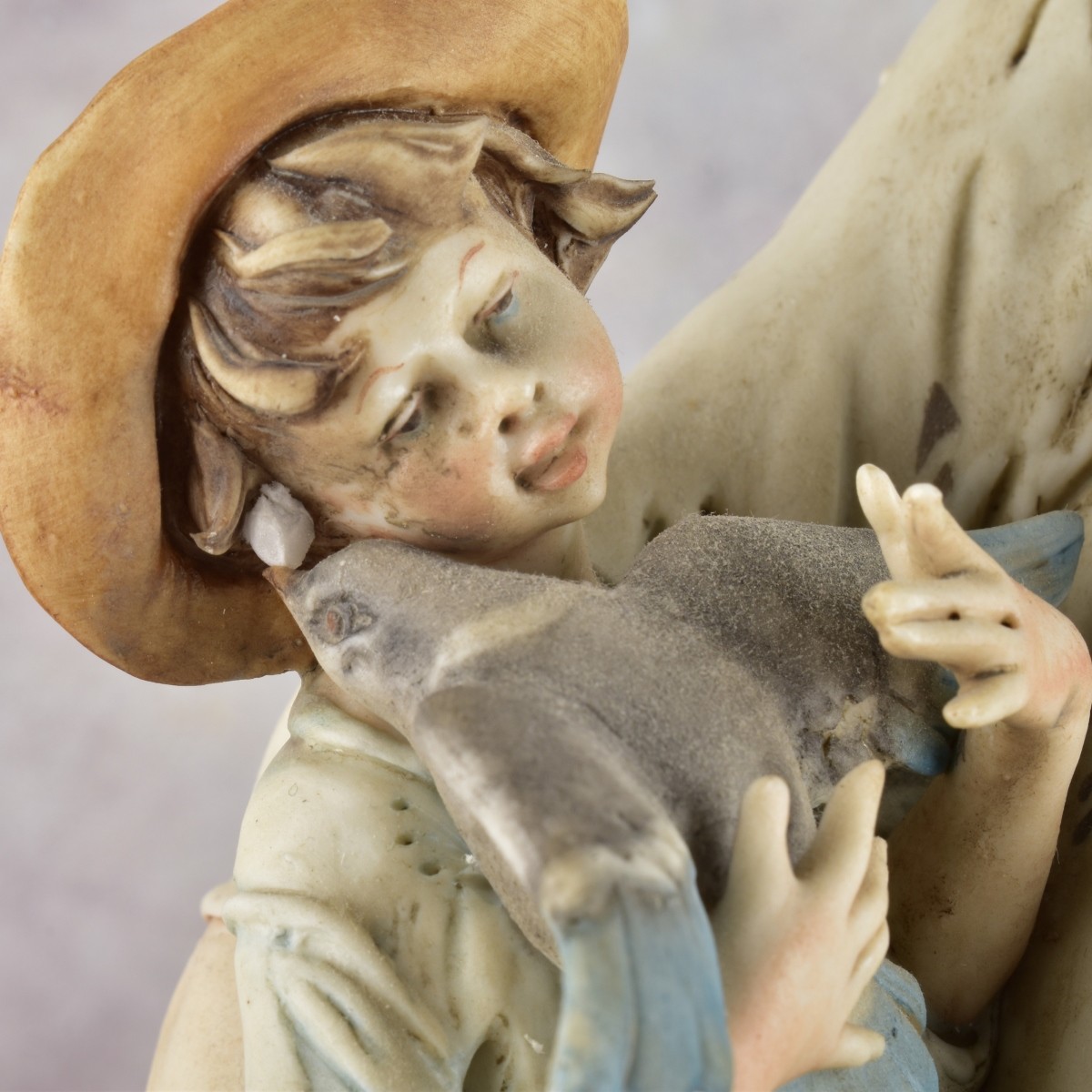 Italian Capodimonte Porcelain Figure