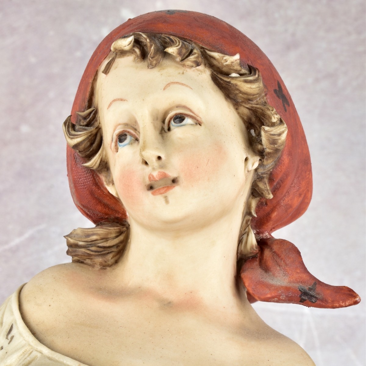 Italian Capodimonte Porcelain Figure