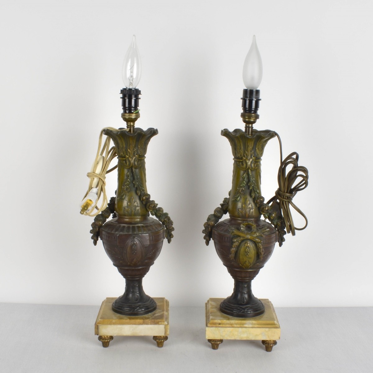 French Belle Epoque Table Lamps