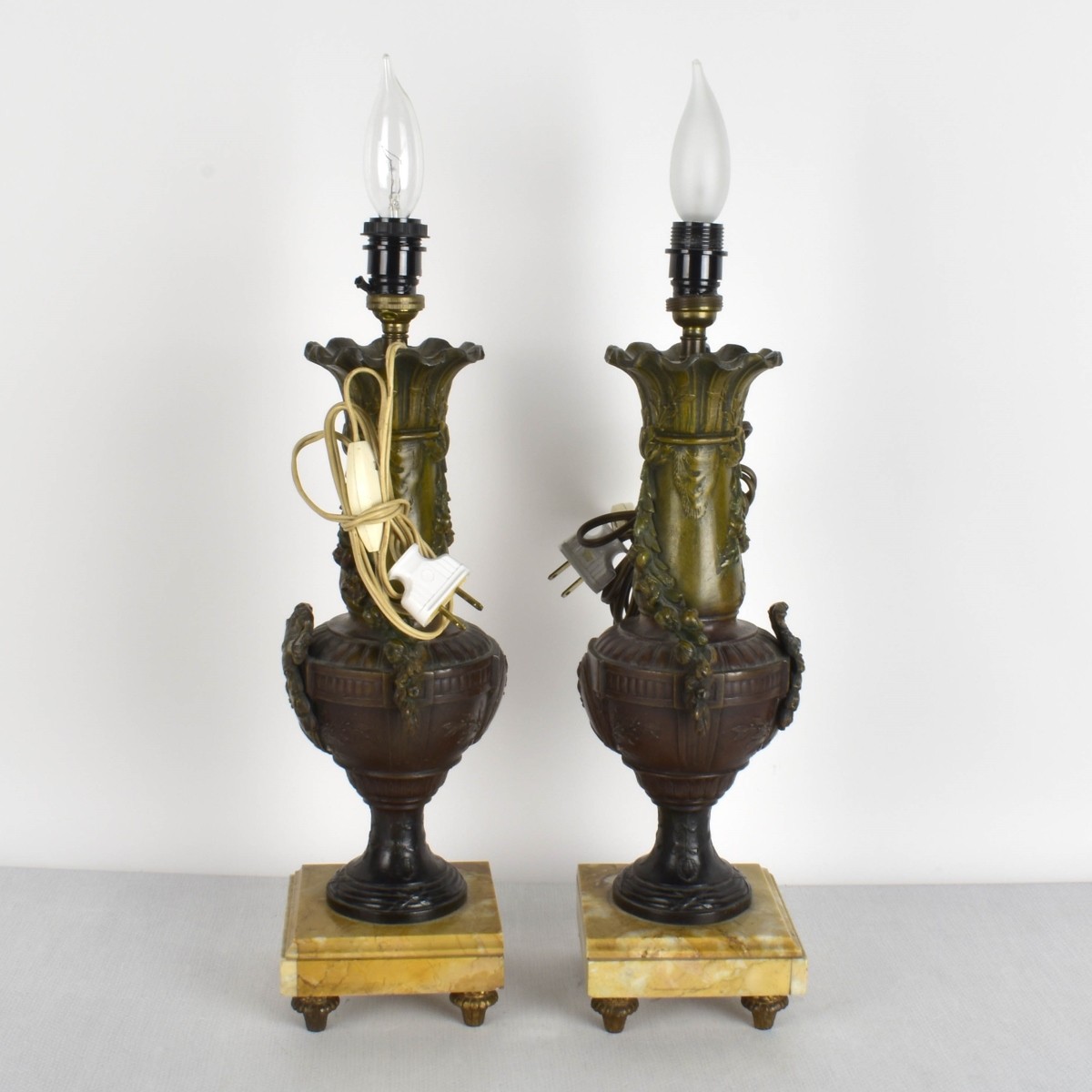 French Belle Epoque Table Lamps