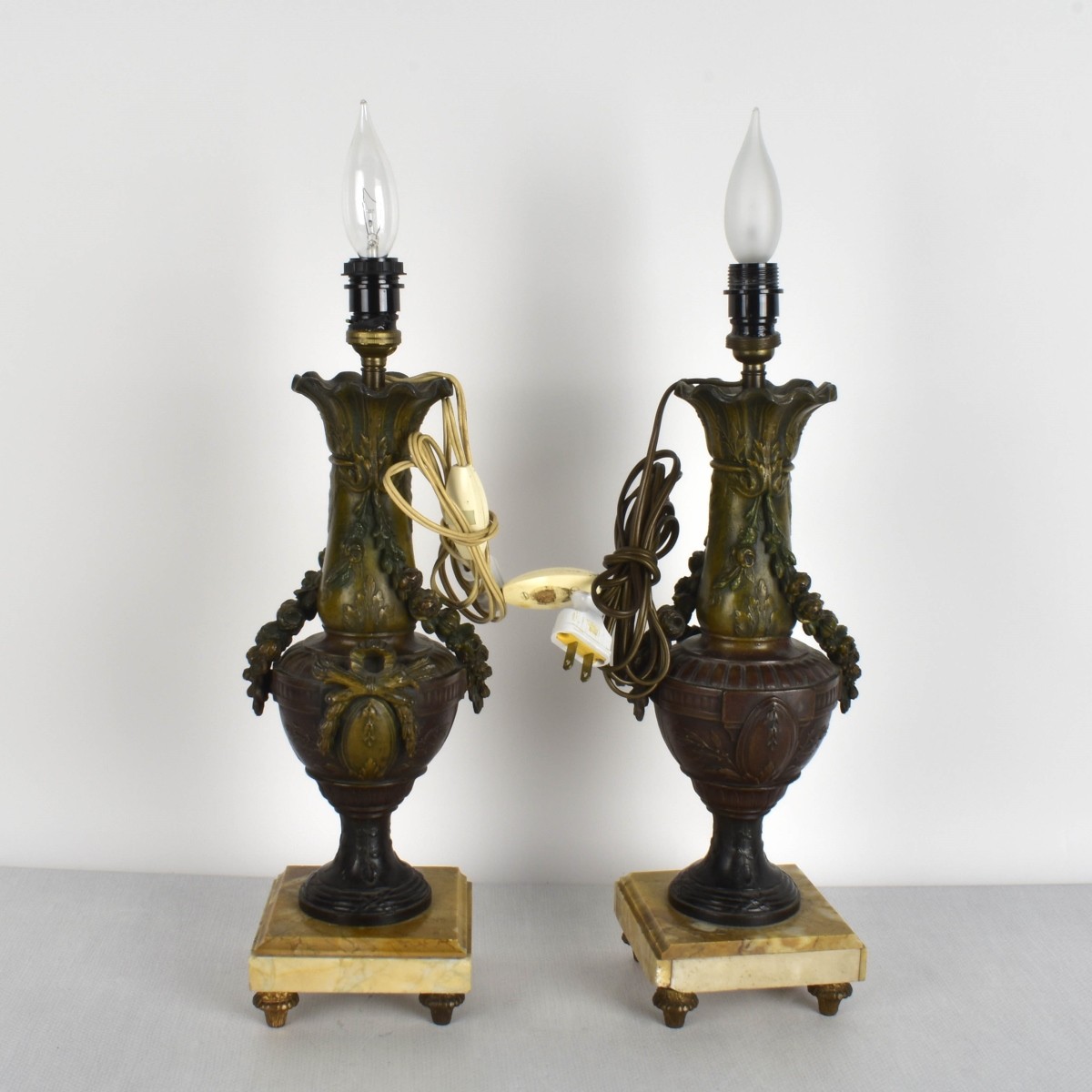 French Belle Epoque Table Lamps