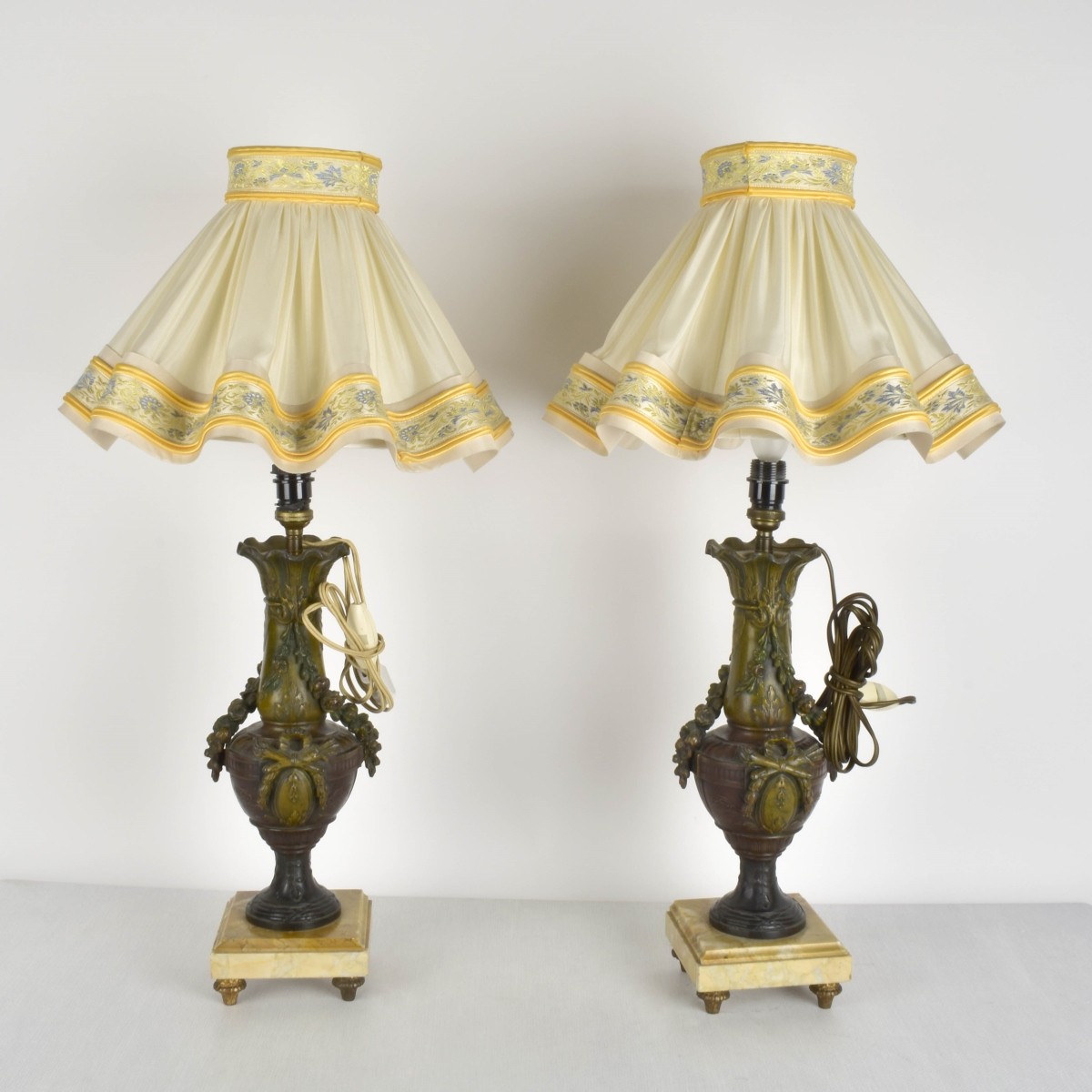 French Belle Epoque Table Lamps