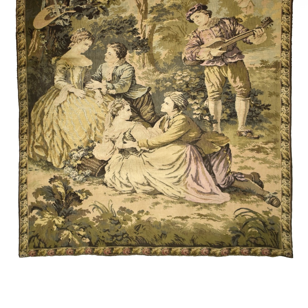 Vintage French Tapestry