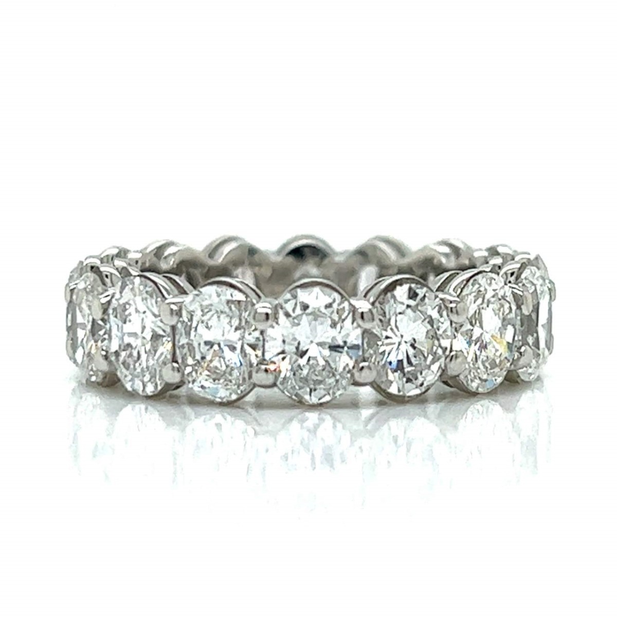 Diamond and Platinum Eternity Band