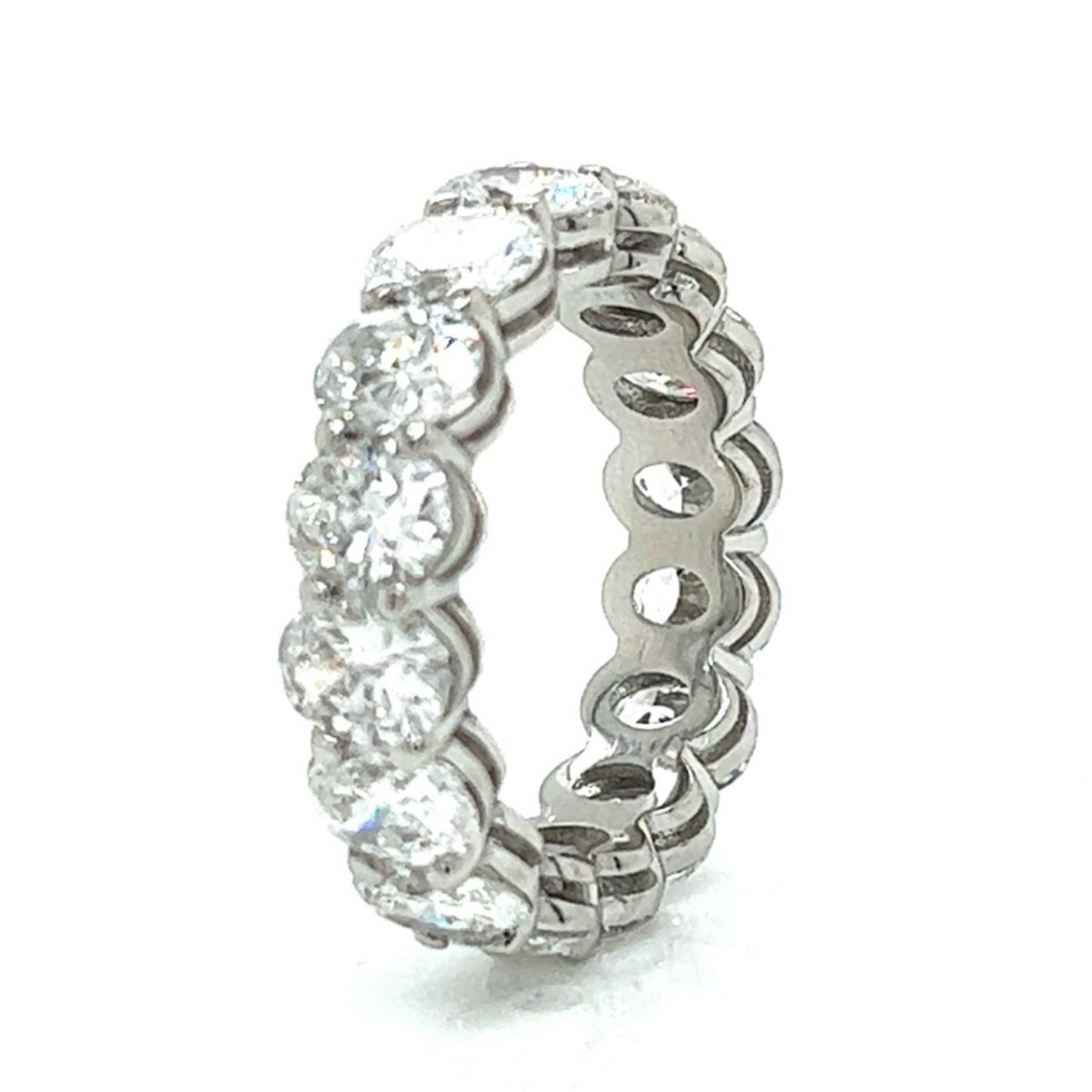 Diamond and Platinum Eternity Band