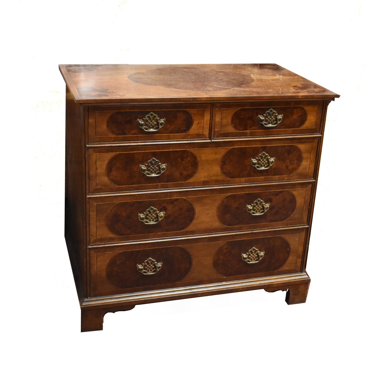 Baker Furniture Burl Walnut Chest